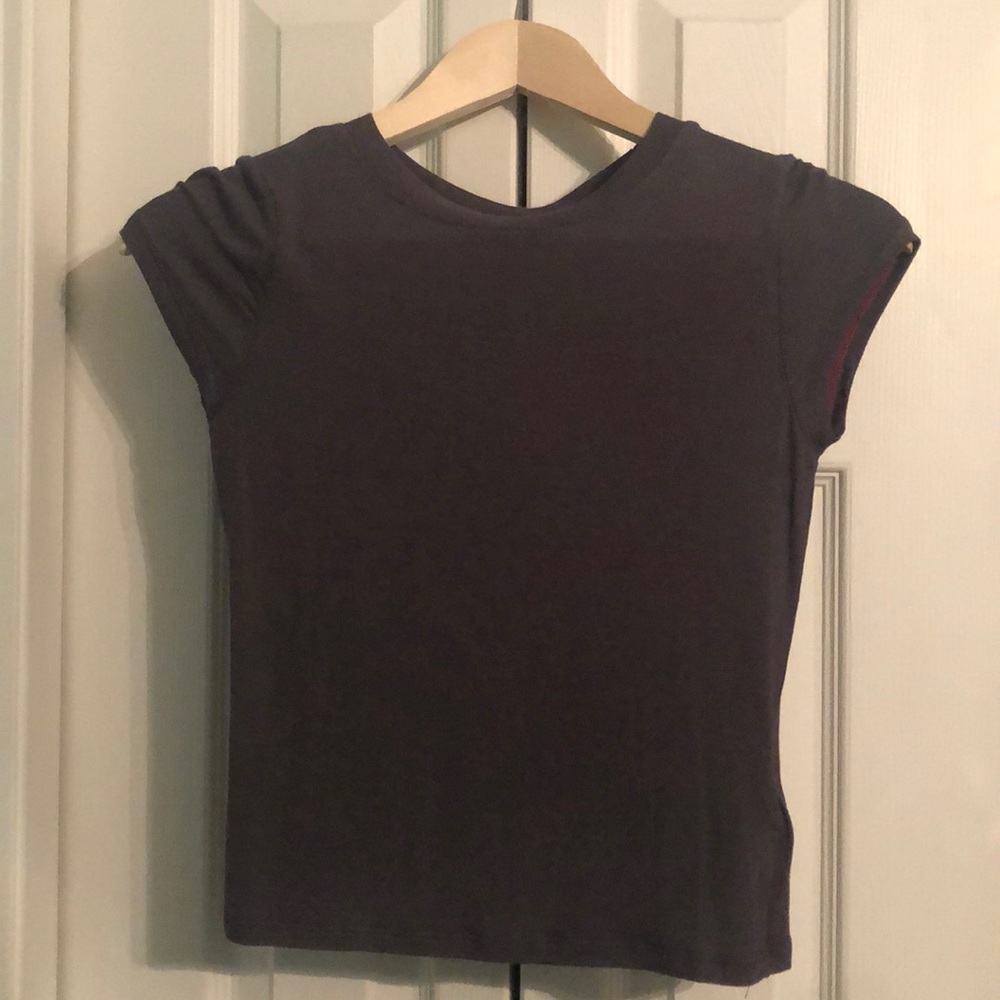 Urban Outfitters Grey Fitted Tee